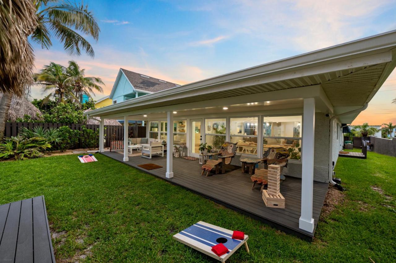 Vista Del Mar Oceanfront Home Stunning Views Backyard Oasis Cocoa Beach Exterior foto